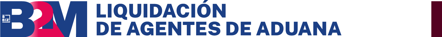 B2M Liquidación de agentes de aduana